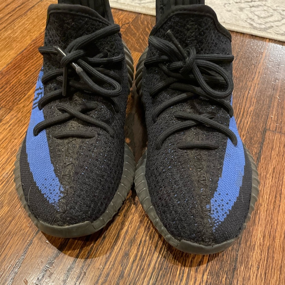 Yeezys size 6 1/2 350 boost blue dusty